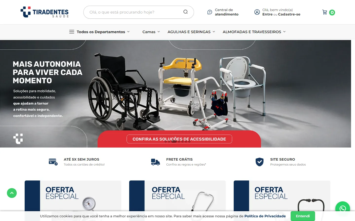 Case Tiradentes Saúde: E-commerce para Tiradentes Saúde